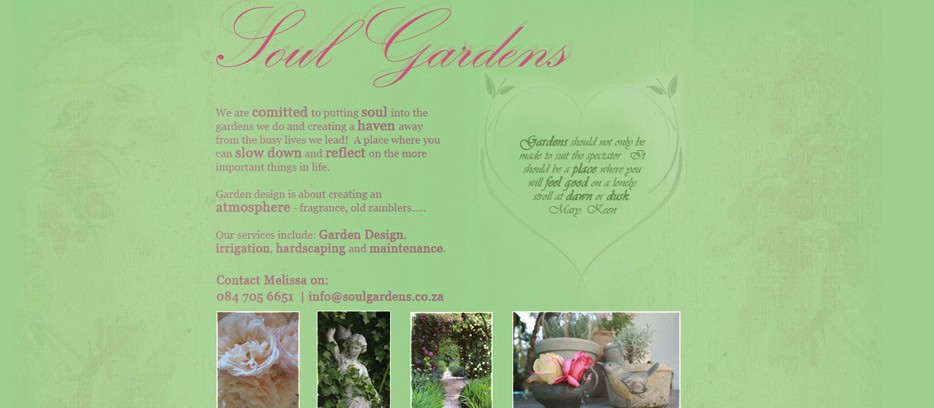 Soul Gardens website